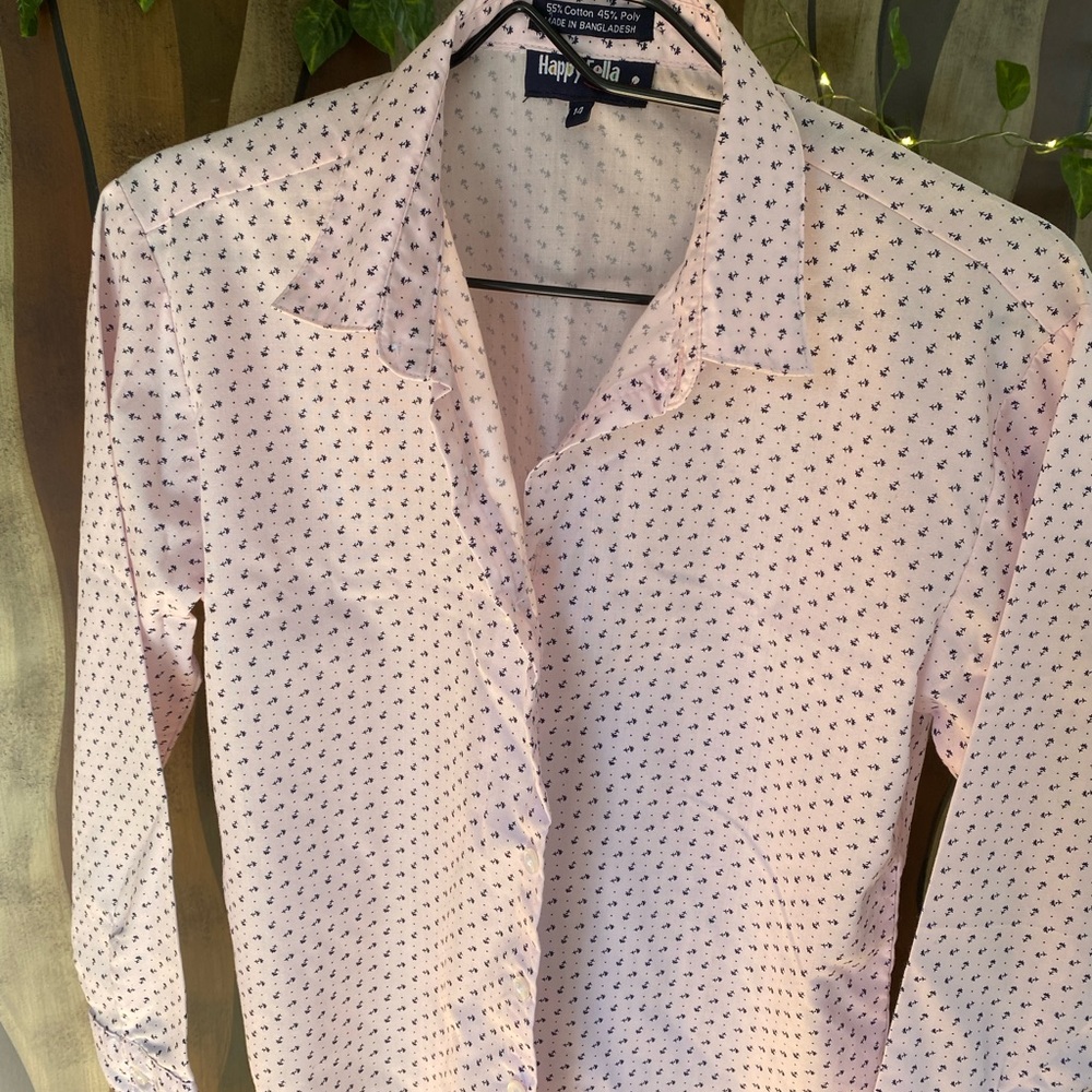 Happy Fella Boys Long Sleeve Shirt, size 14